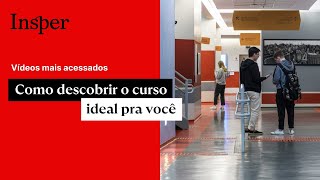 Como descobrir o curso ideal pra você  Insper [upl. by Ayidah]