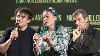 Au revoir làhaut  Albert Dupontel Pierre Lemaitre  Avantpremière Paris 24102017 [upl. by Astrea]