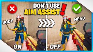 STOP USING AIM ASSIST IMMEDIATELY IN PUBGBGMI  TIPS AND TRICKS GUIDETUTORIAL [upl. by Muryh]