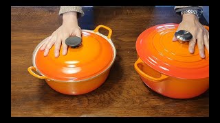 Le Creuset Faitout Formerly Cousances vs Signature Dutch Oven [upl. by Sophey]