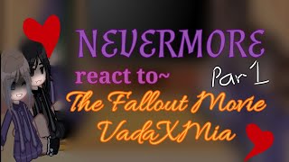 Nevermore react to quotThe Fallout MoviequotPart 1 [upl. by Monti]