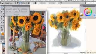 Corel Painter X3 Tutorial  Digital Watercolor [upl. by Lucia285]