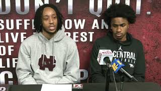 MBB vs Howard Postgame Interviews with JaDarius and FredJan 6 2024 [upl. by Viquelia]