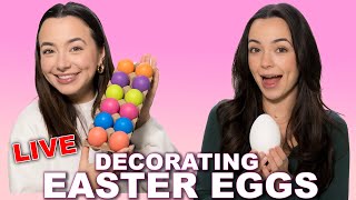 Decorating Easter Eggs  Merrell Twins Live [upl. by Wycoff]