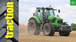 DeutzFahr 6185 RCShift im tractionErstkontakt [upl. by Leonard]