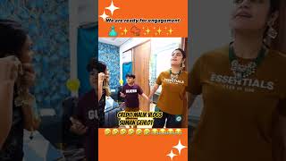 Payal Kritika is ready to for engagementtrending armanmalikvlog malikvlogs comedy [upl. by Pippa]