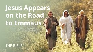 Luke 24  Christ Appears on the Road to Emmaus  The Bible [upl. by Munson]