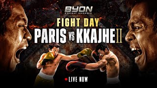 PARIS VS KKAJHE II BYON COMBAT SHOWBIZ VOL 1 LIVESTREAM [upl. by Schapira]