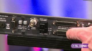 Audient ASP880 Microphone Preamplifier amp AD Converter Overview  Full Compass [upl. by Irme]