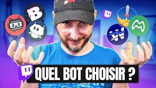 Quel ChatBot Choisir pour Twitch  ou YouTube Kick [upl. by Nutsud580]