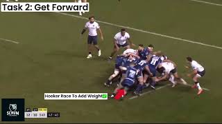 Sale Sharks Maul Try vs Saracens Analysis And Step By Step Breakdown [upl. by Daphie]