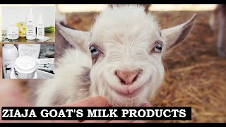 ZIAJA GOATS MILK PRODUCTS [upl. by Ecarg]