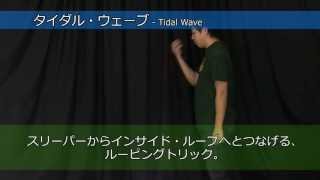 【基本トリック27】『タイダル・ウェーブ（スキン・ザ・キャット）』解説。スリープからループへ繋げるコンボ！【初心者DVD】【ヨーヨー】 [upl. by Orodisi]