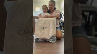 CalPak Mini CarryOn Pink Sand  Traveling with Toddlers unboxing familytravel california [upl. by Aliuqat951]