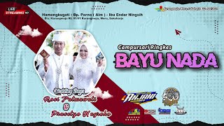 Live Wedding quot Rosi amp Tio quot  Campursari quot BAYU NADA quot  ANJANI AUDIO  Karangmojo 22 Juni 2024 [upl. by Odella]