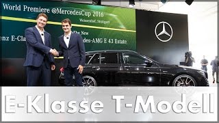 2016 Mercedes EKlasse Kombi amp E 43 AMG T Modell  Weltpremiere  Auto  Car  Deutsch [upl. by Netsryk77]