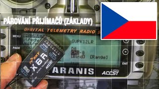 FrSky Taranis  OpenTx Drobky  Základy párování FrSky quotXquot přijímačů [upl. by Nelleyram658]