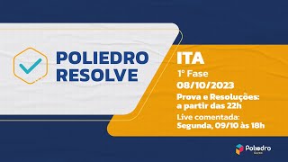 Como foi a 1ª fase do Vestibular ITA 2024  Correção  comentários ao vivo  Poliedro Resolve [upl. by Oirasor]