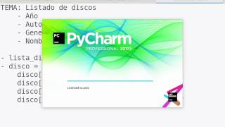 Clases en vivo Listas con quotobjetosquot Diccionario en python 3 [upl. by Anidan]