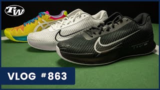 So many tennis SHOES on sale Amazing deals from Asics Nike Prince Wilson amp more  VLOG 863 [upl. by Welbie]