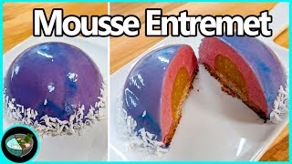 A Fancy French Dessert Made Easy Mousse Entremet [upl. by Brightman]