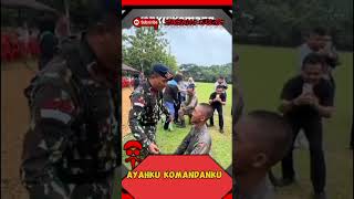 Ayahku komandanku viralshort tni tniad komando beritaterkini kopassus kostrad news [upl. by Aicilram10]