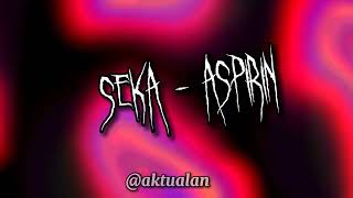 SEKA  ASPIRIN speed up songs 🤩 [upl. by Cleave]