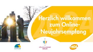 Neujahrsempfang 2024 der Stadt Seelze und der HGS Livestream 21012024 [upl. by Ziguard]