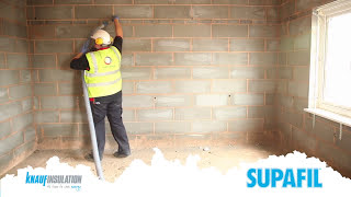 Knauf Insulation  Benefits of Supafil® Blown Cavity Wall Insulation Installation [upl. by Flodur]