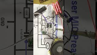 condenser mic Preamplifier with circuit diagram shortvideo shorts short electronic [upl. by Haraf712]