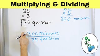 Multiplication and Division Word Problems [upl. by Ttiwed161]