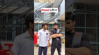 Gym miss nahi hona chaiye💀💪 comedy funny relatable contentcreator fitness deadlift viral [upl. by Tessil]