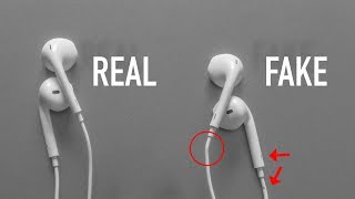 How to Identify FAKE Apple EarPods IN 5 STEPS  2019 [upl. by Ynney]