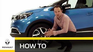 How To Deal With Low Tyre Pressure Or A Flat Tyre  Renault UK [upl. by Amada]