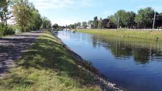 SaintJeansurRichelieu Chambly Canal Richelieu River [upl. by Sydelle703]