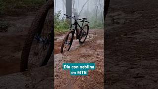 Día de neblina en MTB ciclismo ciclismomtb ciclismodemontaña mtb shorts [upl. by Jewelle927]