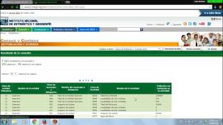 ¿Cómo buscar en INEGI información de la población discapacitada de alguna localidad de México [upl. by Amalberga]