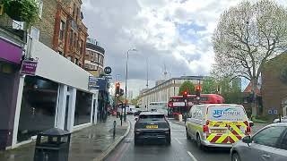 SE London Elephant and Castle Vauxhall Pimlico to Chelsea Embankment [upl. by Lattimer]