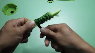 HOW TO TIE A LEMON GRASS  PAANO MAGBUHOL NG TANGLAD [upl. by Miriam]