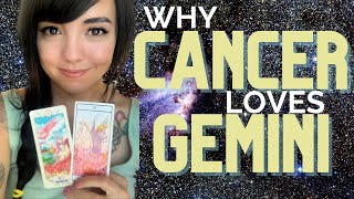 CANCER AND GEMINI♋💛♊  LOVE COMPATIBILITY [upl. by Sacksen]