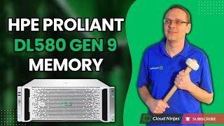 HPE ProLiant DL580 Gen9 Memory Overview amp Upgrade  How to Install Memory  DDR4  RAM Install [upl. by Florio]