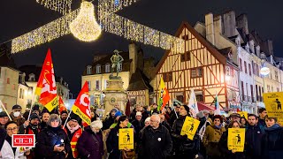 Loi Raciste  On nen veut pas  A Dijon le 20 décembre [upl. by Boyes]