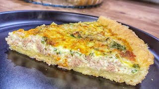 La quiche au thon  recette facile et rapide [upl. by Yht]