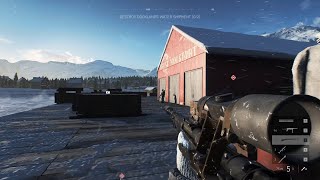 Battlefield 5  Brutal Stealth Kills Nordlys Snow Mission [upl. by Iba999]