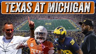 Texas at Michigan Preview with Bobby Burton of On Texas Football [upl. by Asli467]