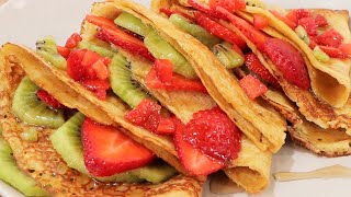 CREPAS DE AVENA tu postre favorito en versión sin gluten  Cocina Delirante [upl. by Tenn]