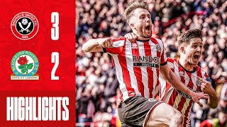 DOYLE SCREAMER SENDS BLADES TO FA CUP SF 🚀 🔥  Sheffield United 32 Blackburn  FA Cup Highlights [upl. by Niko]