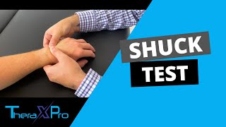 Shuck Test  Lunotriquetral Ballottement Test  Wrist Instability [upl. by Finbar]