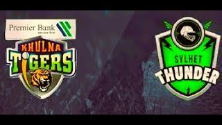 Khulna Tigers vs Sylhet Strikers KT vs SYS Live Score Streaming 25 Bangladesh Premier  Live Cricket [upl. by Deerdre861]