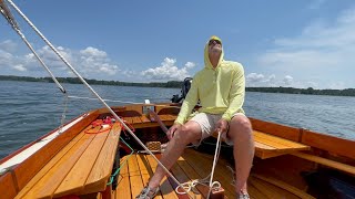 Mobjack Marsh Cat Sailing [upl. by Eartha]